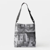 Magical Autumn House Crossbody Bag Crossbody Tas (Achterkant)