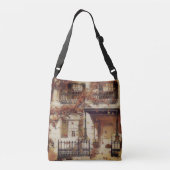 Magical Autumn House Crossbody Bag Tas (Achterkant)