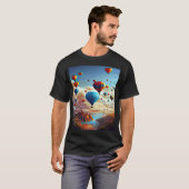 "Magical Balloon Journey" T-shirt (Voorkant volledig)