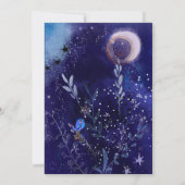 Magical Barn Owl Winter Solstice Celebration  Kaart (Achterkant)