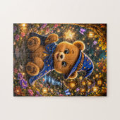 Magical Bear Wizard Jigsaw Puzzle Legpuzzel (Horizontaal)