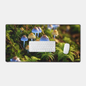Magical Bioluminescent Fungi - Deep Forest Bureaumat (Keyboard & Muis)