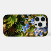 Magical Bioluminescent Fungi - Deep Forest iPhone Hoesje (Achterkant horizontaal)