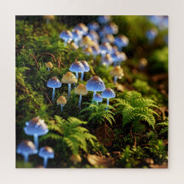 Magical Bioluminescent Fungi - Deep Forest Legpuzzel