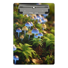 Magical Bioluminescent Fungi - Deep Forest Mini Klembord