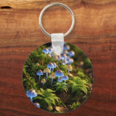 Magical Bioluminescent Fungi - Deep Forest Sleutelhanger (Voorkant)