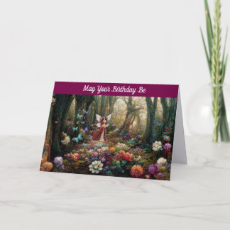Magical Birthday Greeting Card Kaart