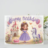 Magical Birthday in a Fairy Tale World (Staand voorkant)