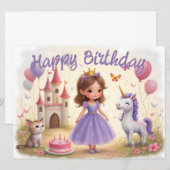 Magical Birthday in a Fairy Tale World (Voorkant / Achterkant)