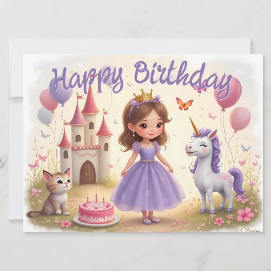 Magical Birthday in a Fairy Tale World (Voorkant)