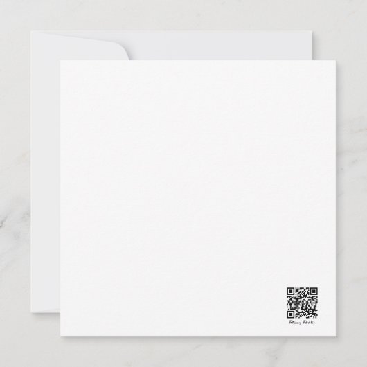 Magical Birthday Invitation 3 Kaart (Achterkant)