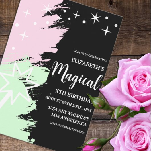 Magical Birthday Kaart