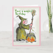 Magical Birthday Kaart (Voorkant)
