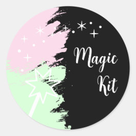 Magical Birthday Magic Kit Ronde Sticker