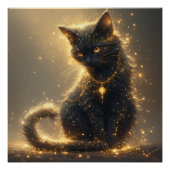 Magical Black Cat Perfect Poster (Voorkant)