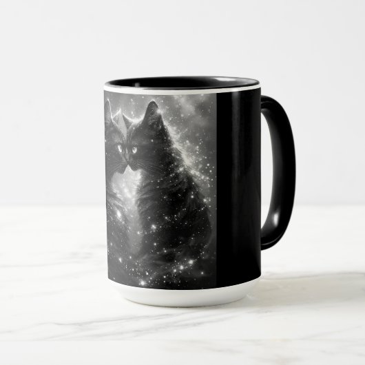 Magical Black Cats Mok (Voorkant rechts)