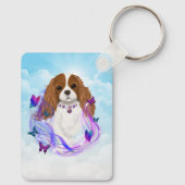 Magical Blenheim Cavalier King Charles Spaniel Sleutelhanger (Achterkant)
