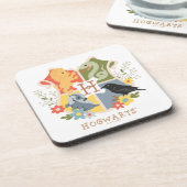 Magical Blooms HOGWARTS™ Crest Bier Onderzetter (Linkerzijde)