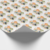 Magical Blooms HOGWARTS™ Crest Cadeaupapier (Hoek)