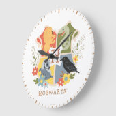 Magical Blooms HOGWARTS™ Crest Grote Klok (Hoek)