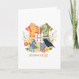 Magical Blooms HOGWARTS™ Crest Kaart