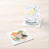 Magical Blooms HOGWARTS™ Crest Kartonnen Onderzetters (Insitu)