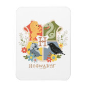 Magical Blooms HOGWARTS™ Crest Magneet (Verticaal)