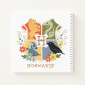 Magical Blooms HOGWARTS™ Crest Notitieboek (Achterkant)