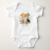 Magical Blooms HOGWARTS™ Crest Romper (Voorkant)
