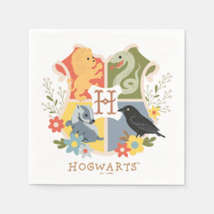 Magical Blooms HOGWARTS™ Crest Servet