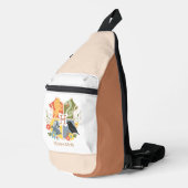 Magical Blooms HOGWARTS™ Crest Sling Bag (Rechterhoek)