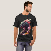 Magical Blue Dragon T-shirt (Voorkant volledig)