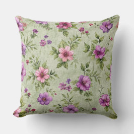 Magical Blue Heart Pattern Sierkussen