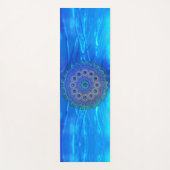 Magical Blue Mandala Yogamat (Voorkant)