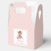 Magical Blush Pink Fairy Flowers Girl Favor Box Bedankdoosjes (Geopend)
