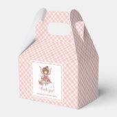 Magical Blush Pink Fairy Flowers Girl Favor Box Bedankdoosjes (Voorkant Zijde)
