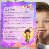 Magical Boys Tooth Fairy Keepsake Letter- Custom
