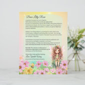 Magical Bravery Fairy Keepsake Letter For Kids (Staand voorkant)