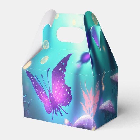 Magical Butterfly Customizable Bedankdoosjes (Voorkant Zijde)