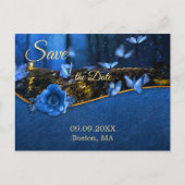 Magical Butterfly Forest Save the Date Briefkaart (Voorkant)