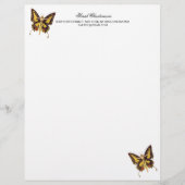 Magical Butterfly Letterhead Briefhoofd (Voorkant)