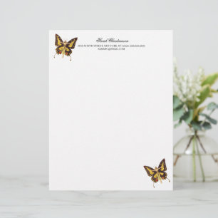 Magical Butterfly Letterhead Briefhoofd