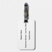 Magical Cat Bagagelabel (Achterkant verticaal)