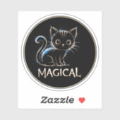 Magical Cat Sticker (Vel)