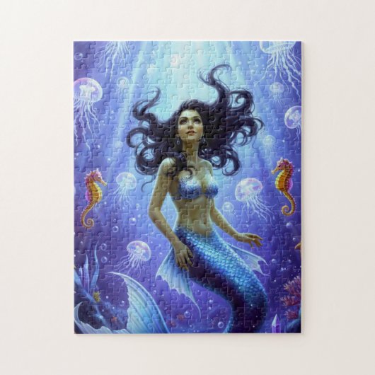 Magical Cave Mermaid Legpuzzel (Verticaal)