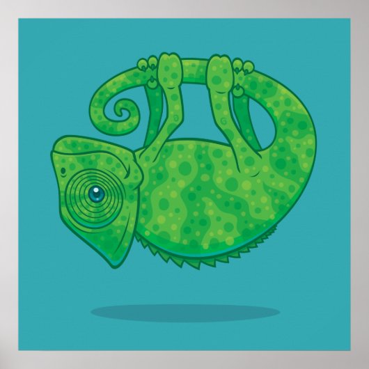 Magical Chameleon Poster (Voorkant)