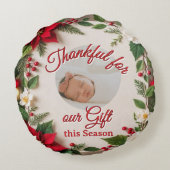 'Magical Childhood' Round Pillow Rond Kussen (Achterkant)