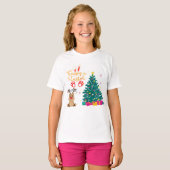 "Magical Christmas Day Cheer" T-shirt (Voorkant volledig)