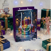 Magical Christmas Gift Bag – Luxury Festive Medium Cadeauzakje