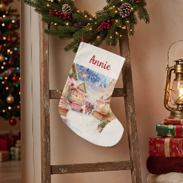 Magical Christmas Market Grote Kerstsok